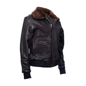 Men’s A2 Aviator Real Leather Bomber Jacket