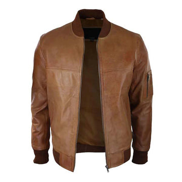 Men’s Vintage Original Leather Bomber Jacket