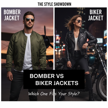 Bomber vs Biker Jackets – Which One Fits Your Style?