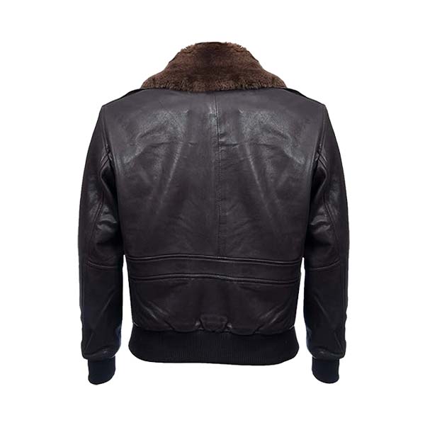 Men's A2 Aviator Genuine Leather Bomber Jacket