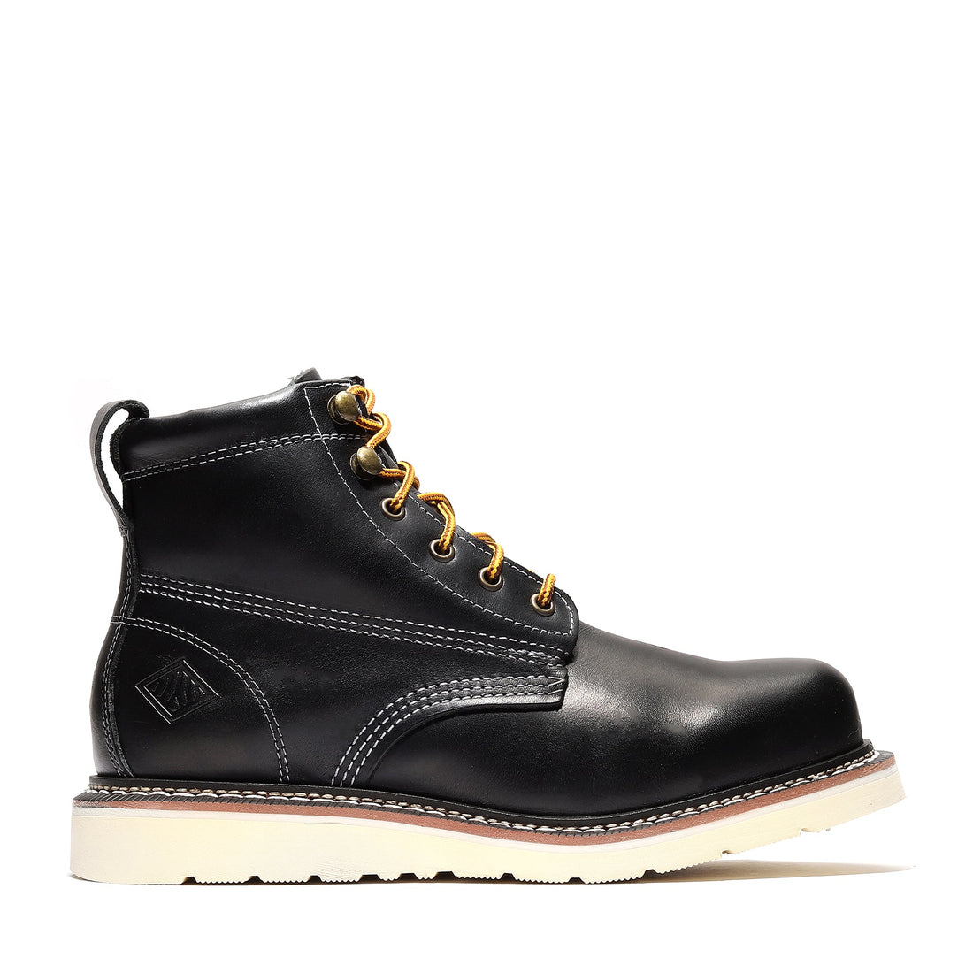 Frontier Classic 6" Plain Toe Work Boots | Men's Leather Safety Boots