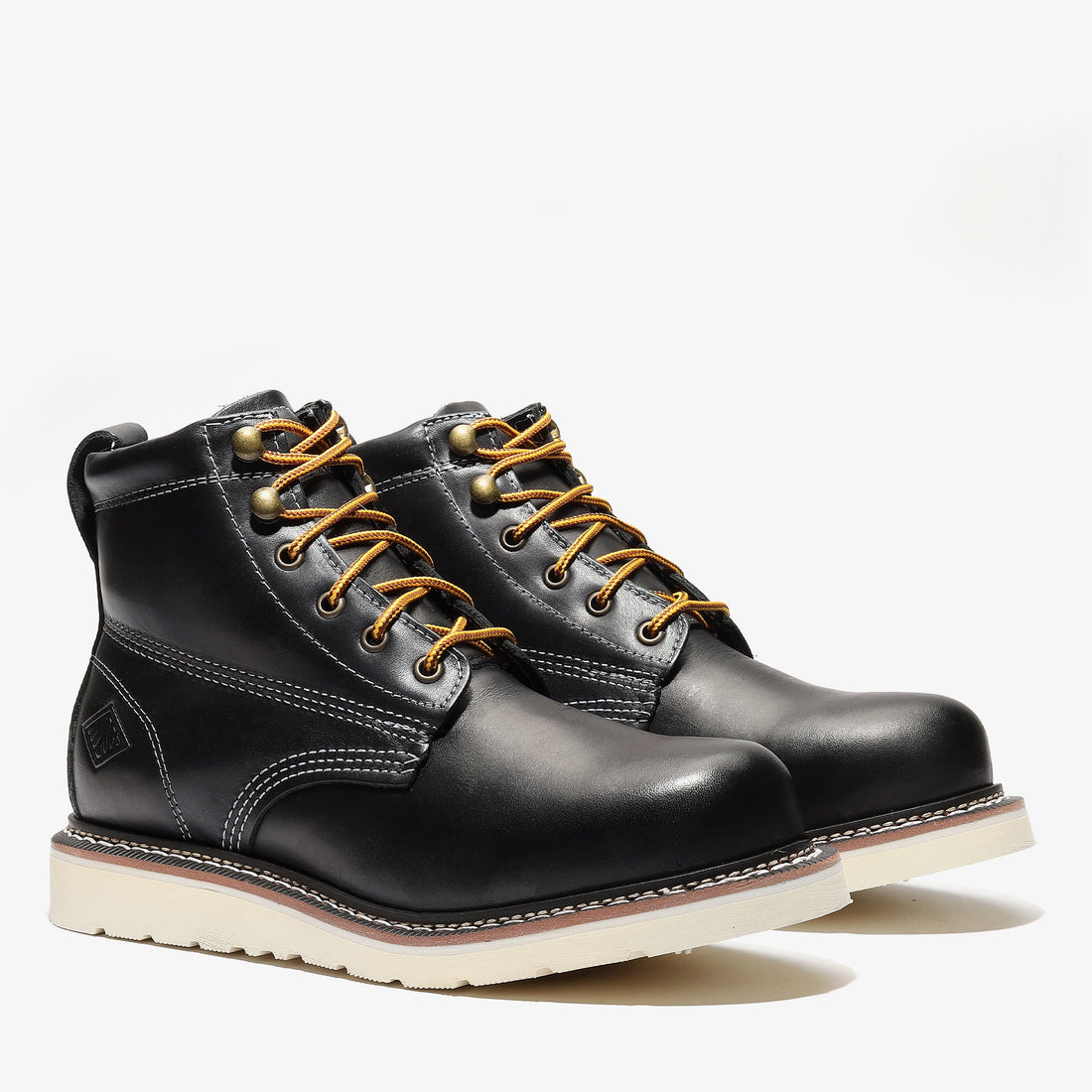Frontier Classic 6" Plain Toe Work Boots | Men's Leather Safety Boots