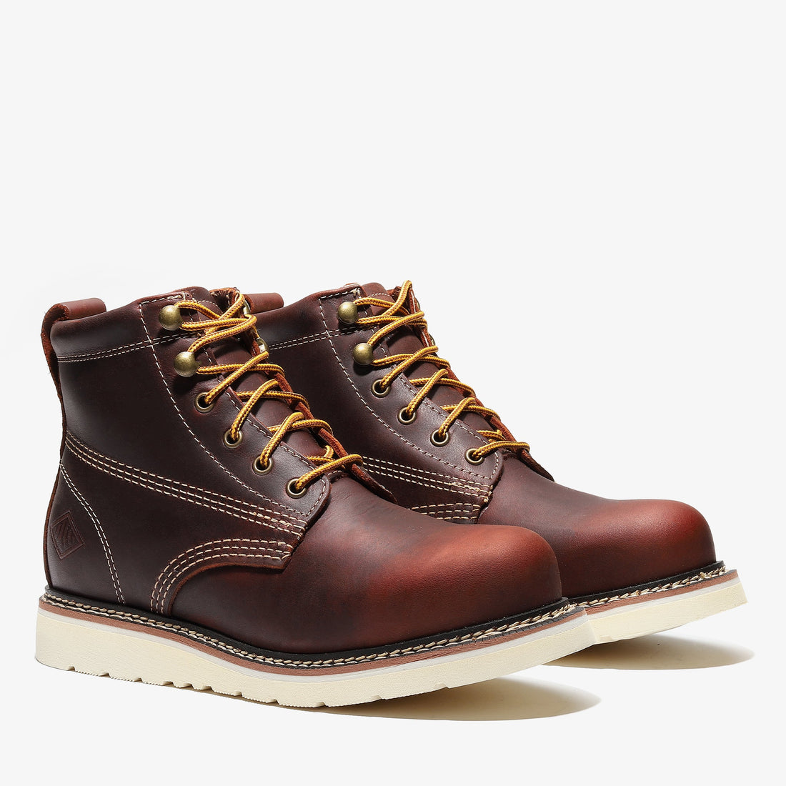 Frontier Classic 6" Plain Toe Work Boots | Men's Leather Safety Boots