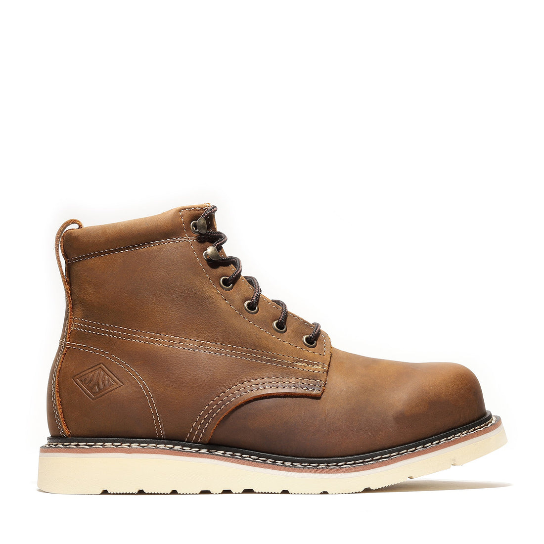 Frontier Classic 6" Plain Toe Work Boots | Men's Leather Safety Boots