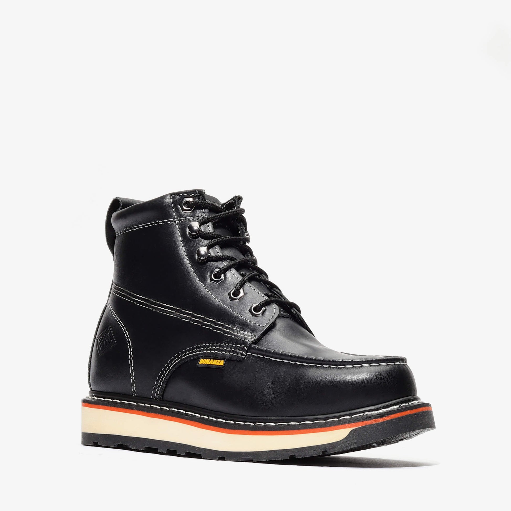 Frontier Dual Steel Toe 6" Moc Toe Boots | Advanced Safety Work Boots