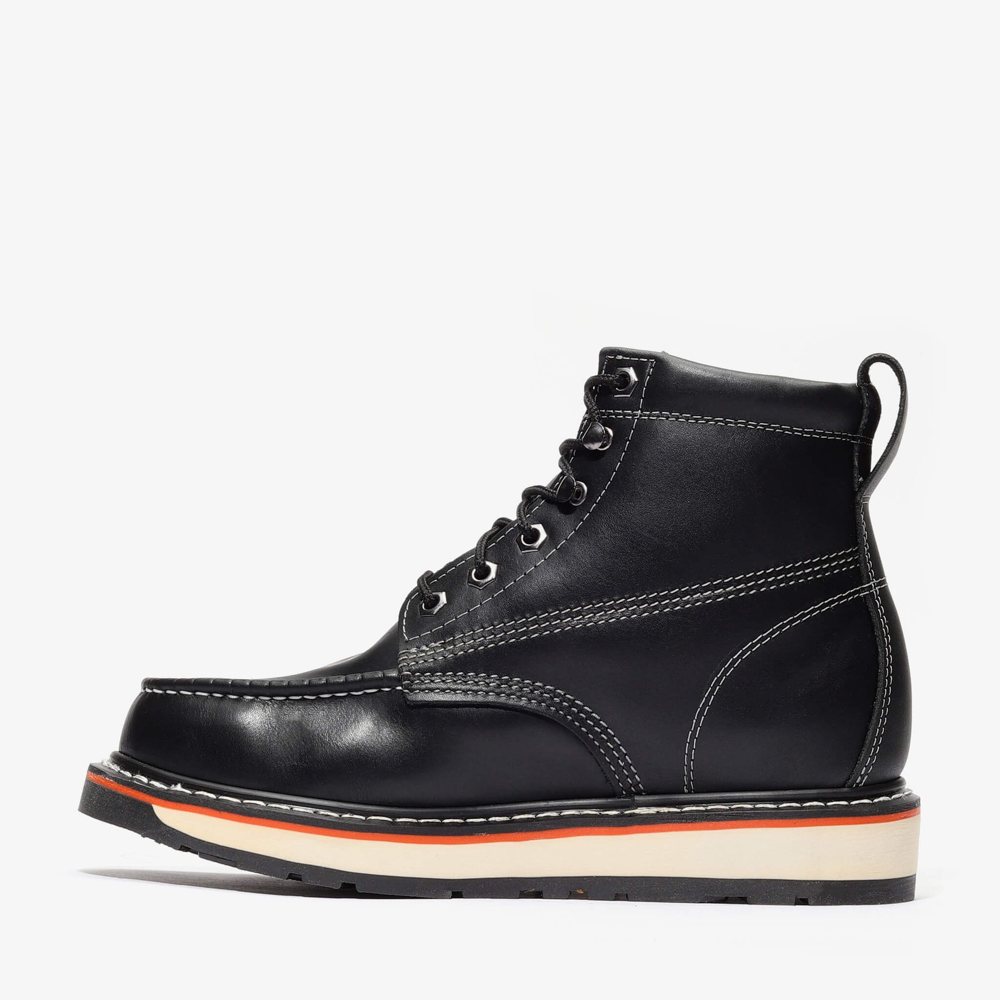 Frontier Dual Steel Toe 6" Moc Toe Boots | Advanced Safety Work Boots