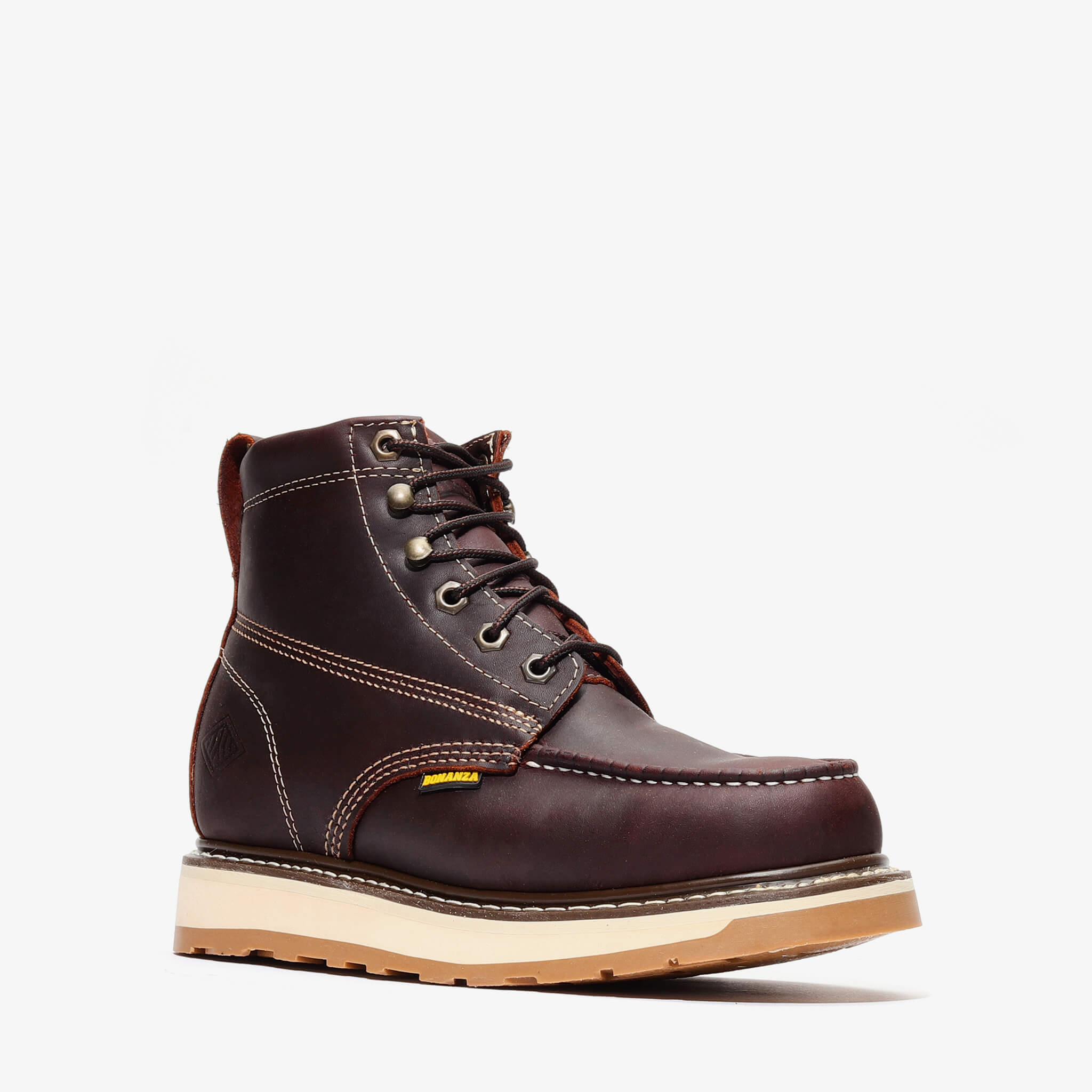 Frontier Dual 6" Moc Toe Work Boots | Advanced Construction Safety Boots