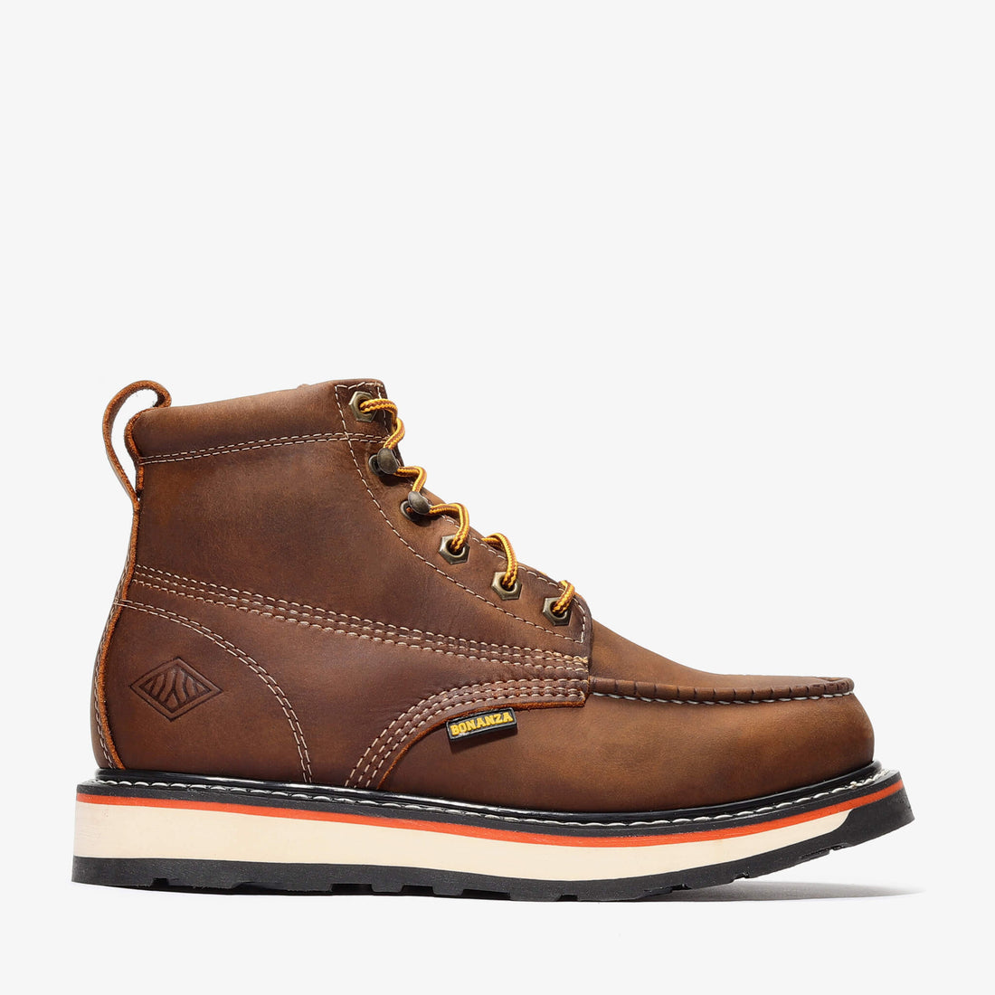 Frontier Dual 6" Moc Toe Work Boots | Advanced Construction Safety Boots