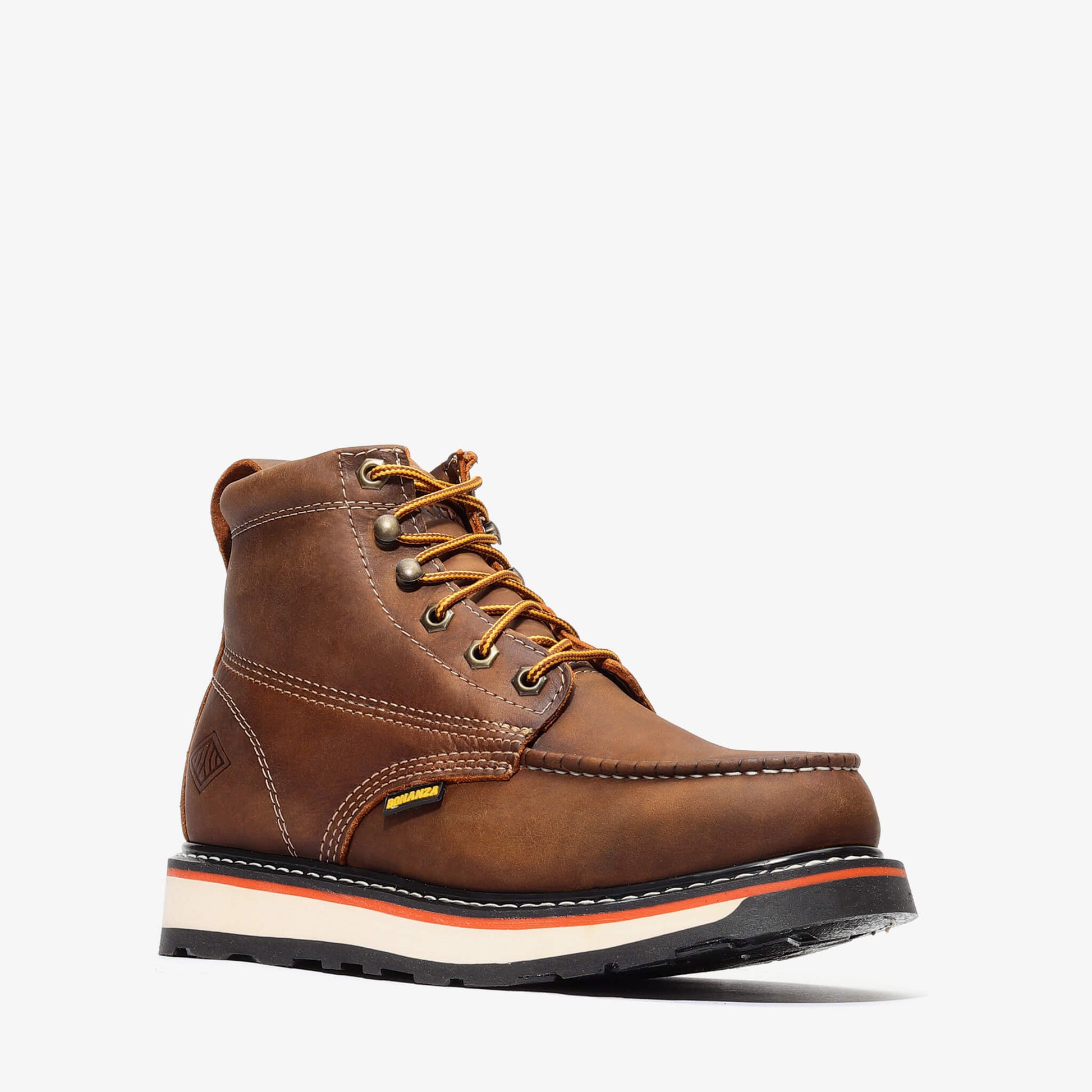 Frontier Dual 6" Moc Toe Work Boots | Advanced Construction Safety Boots