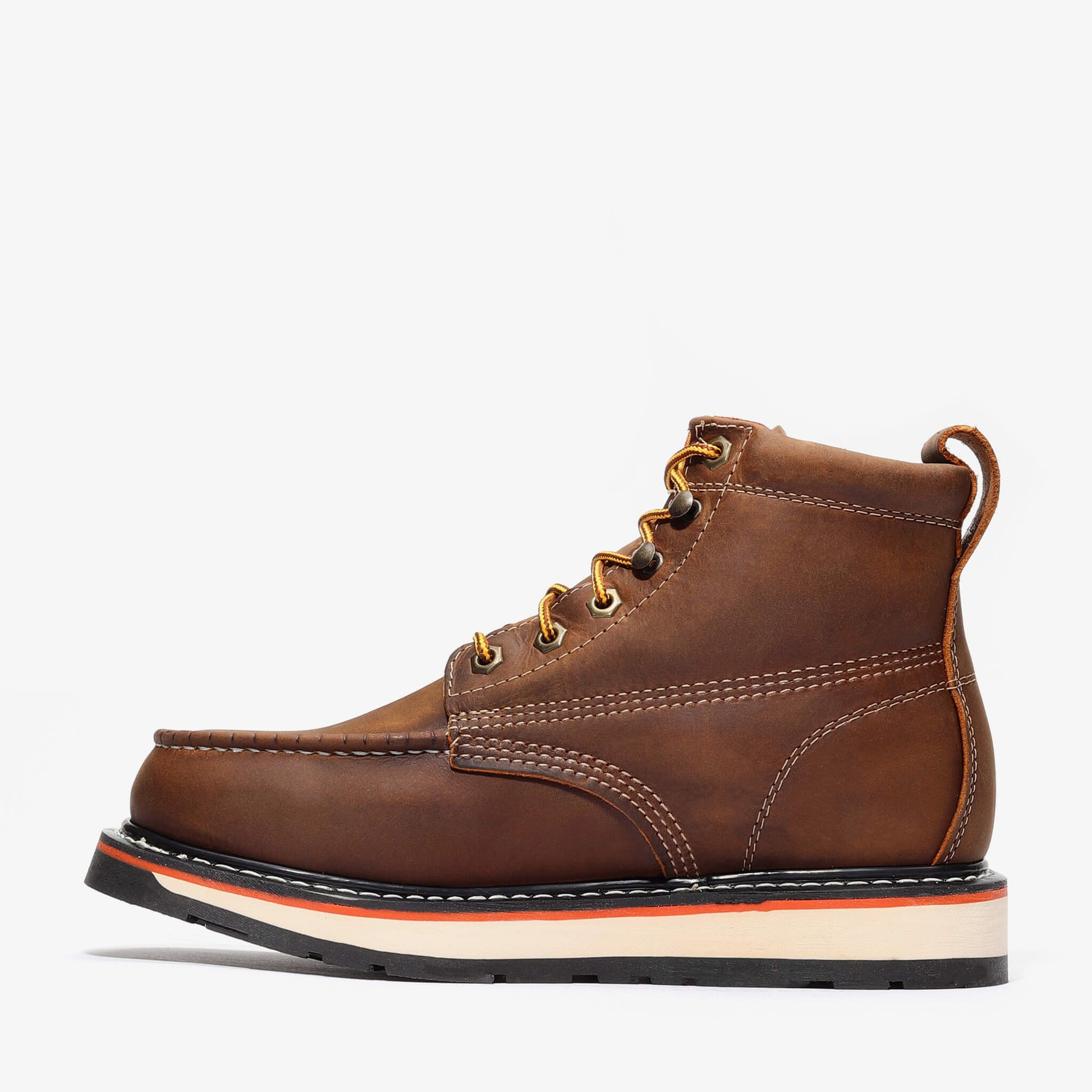 Frontier Dual 6" Moc Toe Work Boots | Advanced Construction Safety Boots