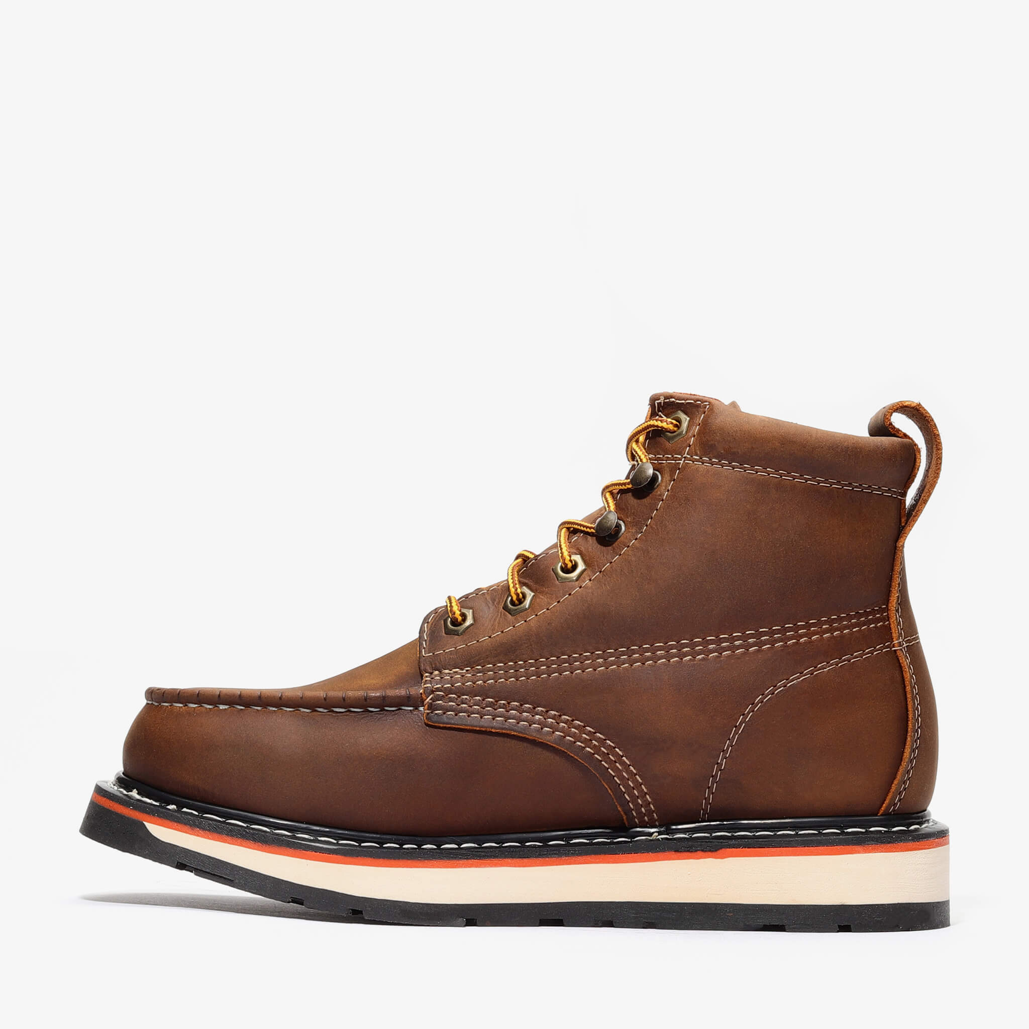 Frontier Dual 6" Moc Toe Work Boots | Advanced Construction Safety Boots