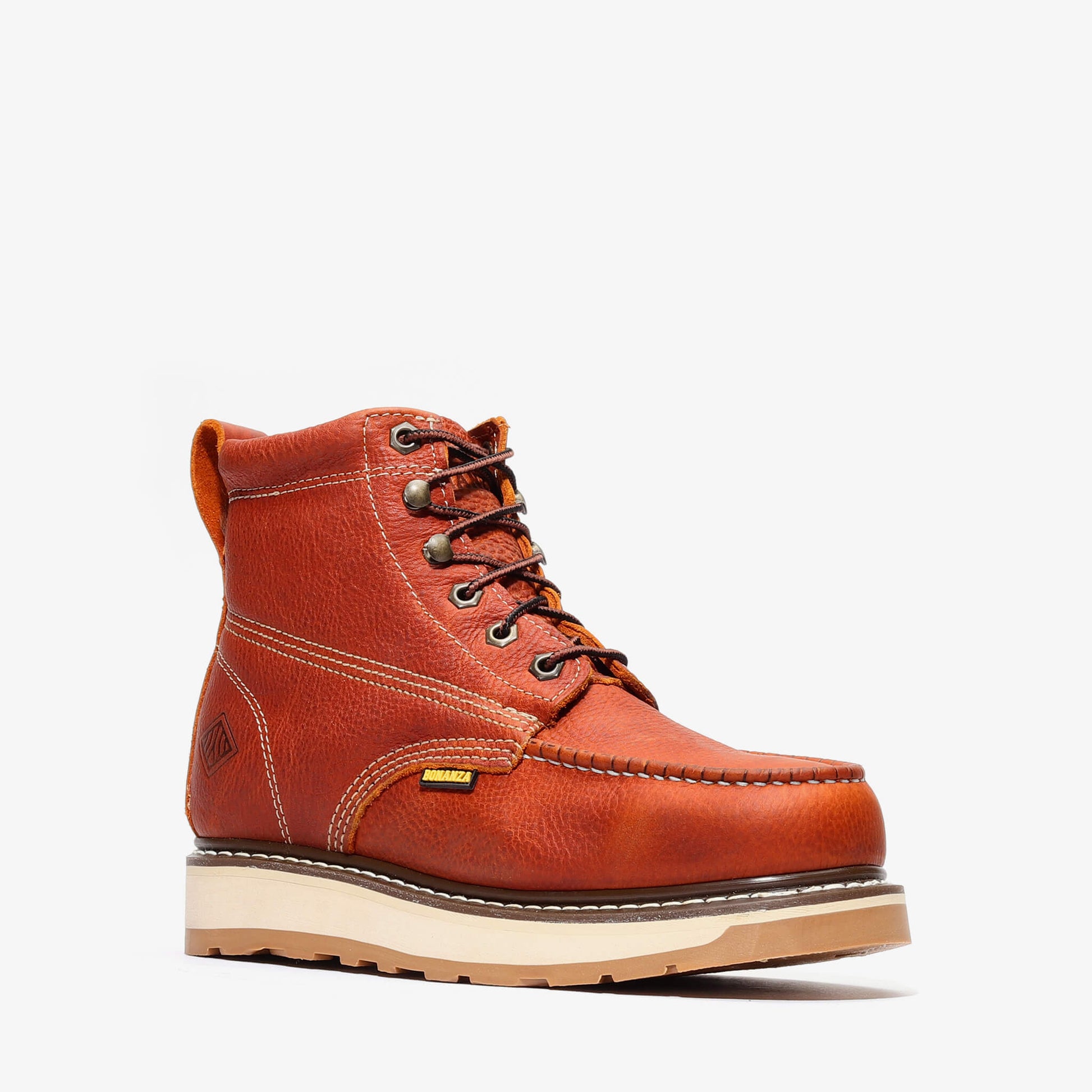 Frontier Dual 6" Moc Toe Work Boots | Advanced Construction Safety Boots