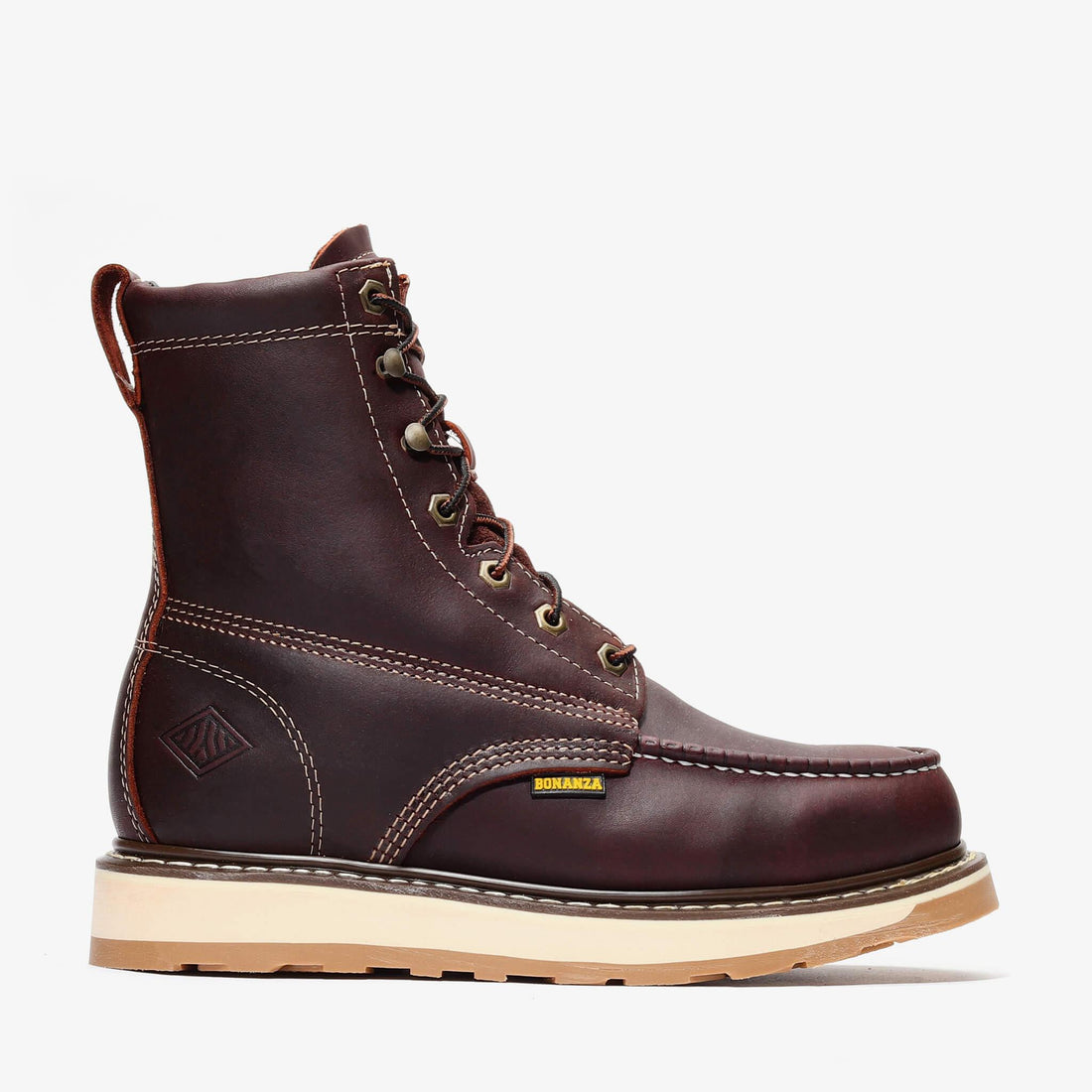 Frontier Dual 8" Tall Moc Toe Work Boots | Advanced Construction Safety Boots