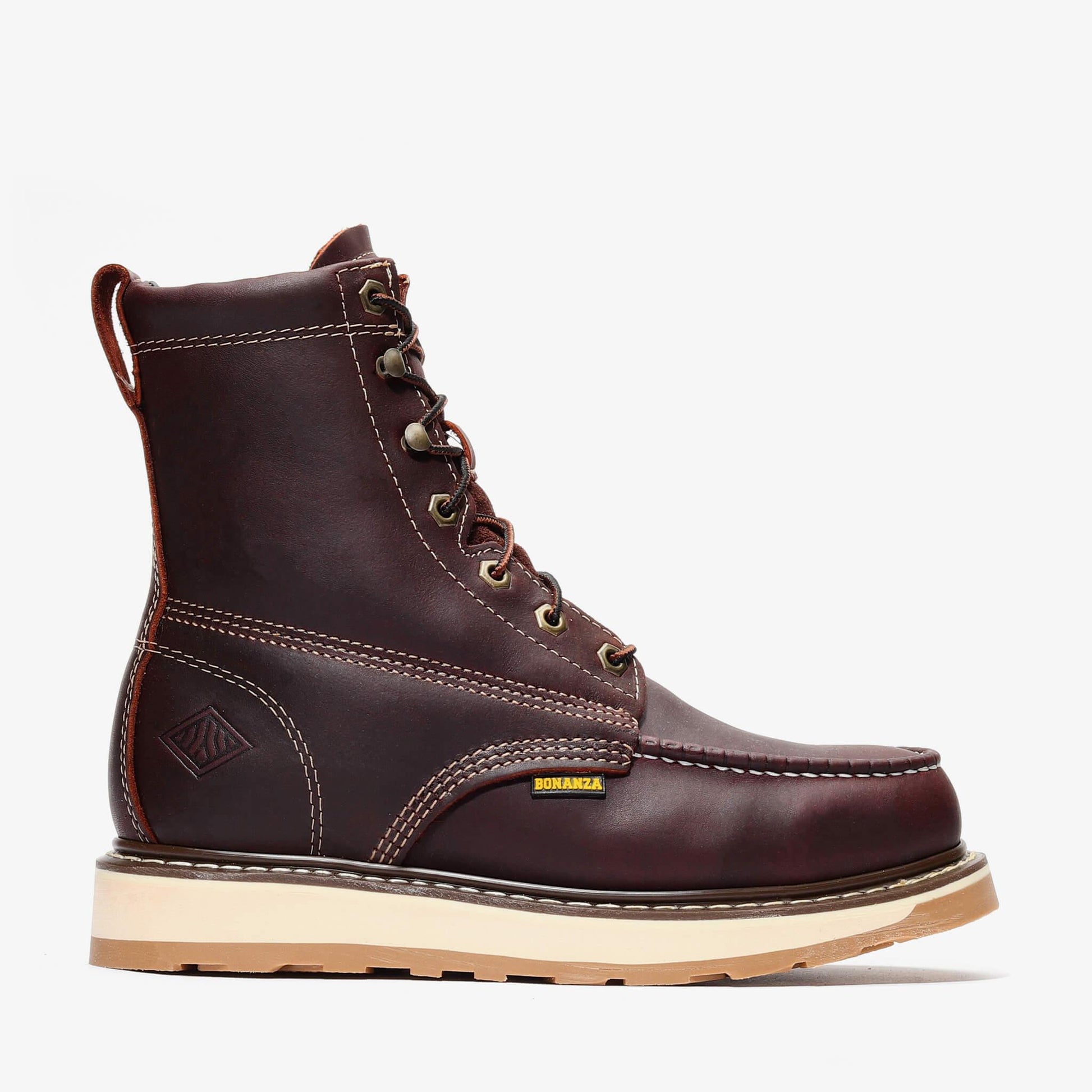 Frontier Dual 8" Tall Moc Toe Work Boots | Advanced Construction Safety Boots