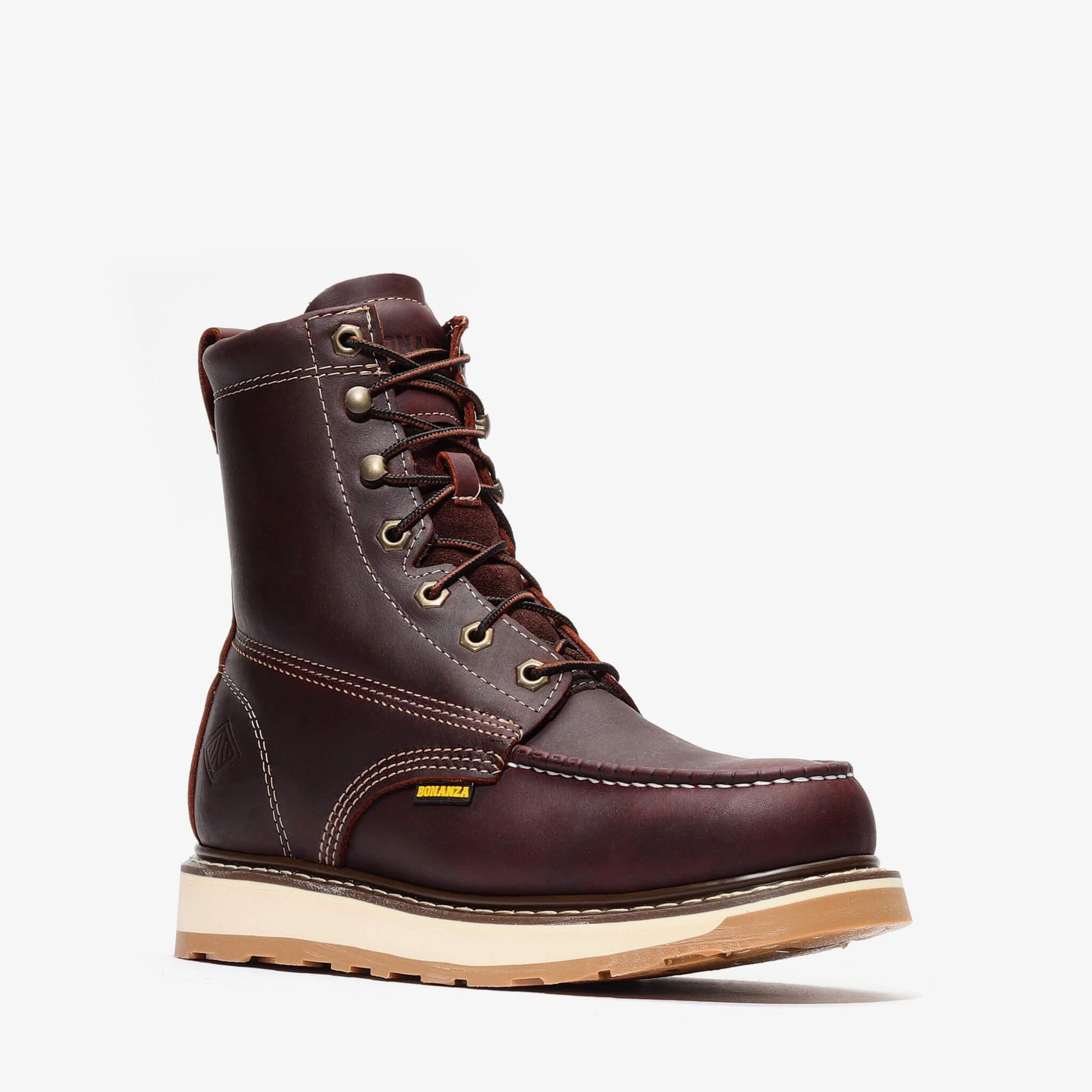 Frontier Dual 8" Tall Moc Toe Work Boots | Advanced Construction Safety Boots