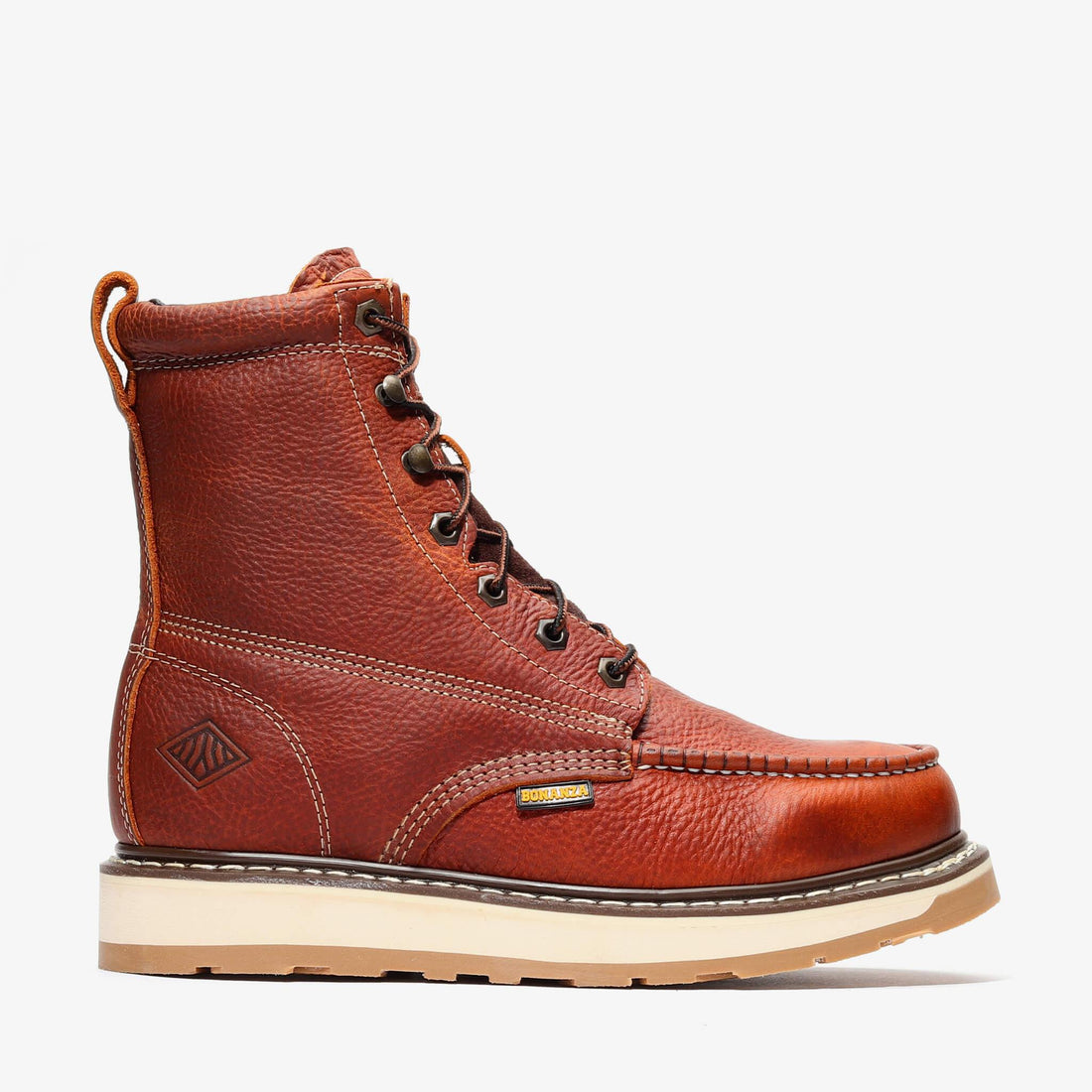 Frontier Dual 8" Tall Moc Toe Work Boots | Advanced Construction Safety Boots