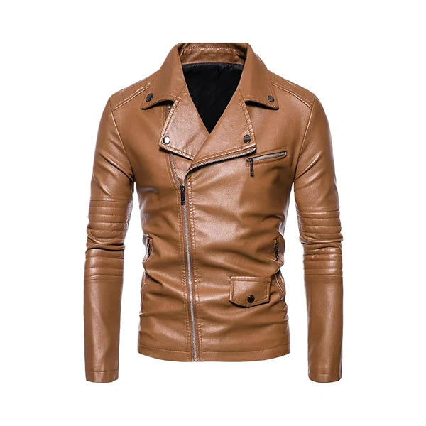 Men’s Retro Moto Leather Jacket