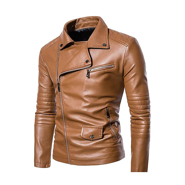 Men’s Retro Moto Leather Jacket