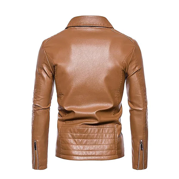 Men’s Retro Moto Leather Jacket