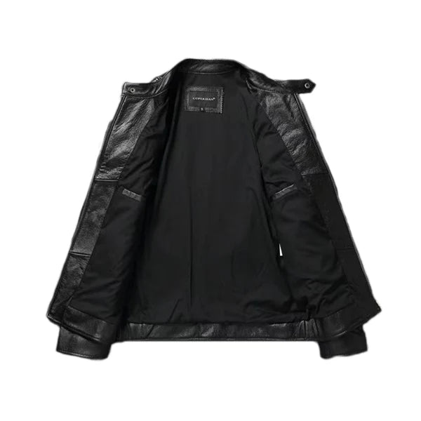 Men’s Vintage Cowhide Leather Jacket
