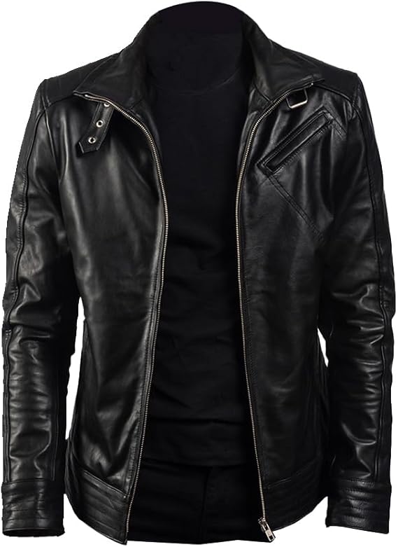 Legacy Black Leather Rider Jacket