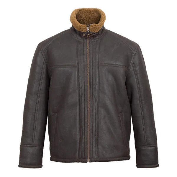 Men’s Classic Shearling Leather Jacket
