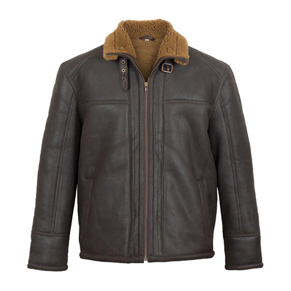 Men’s Classic Shearling Leather Jacket