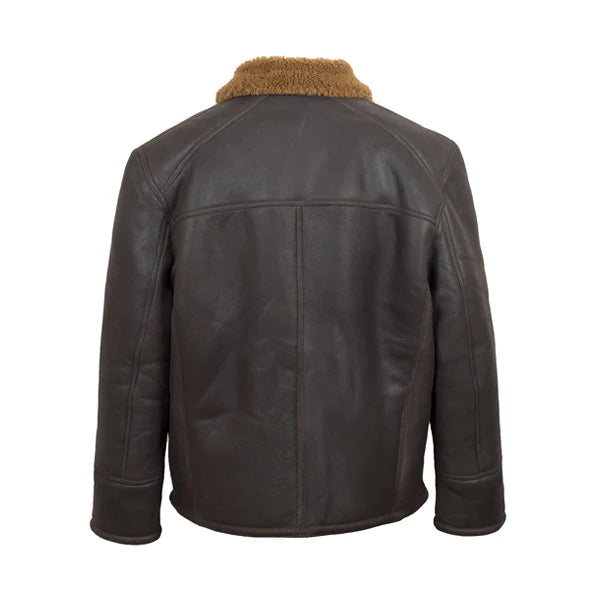 Men’s Classic Shearling Leather Jacket