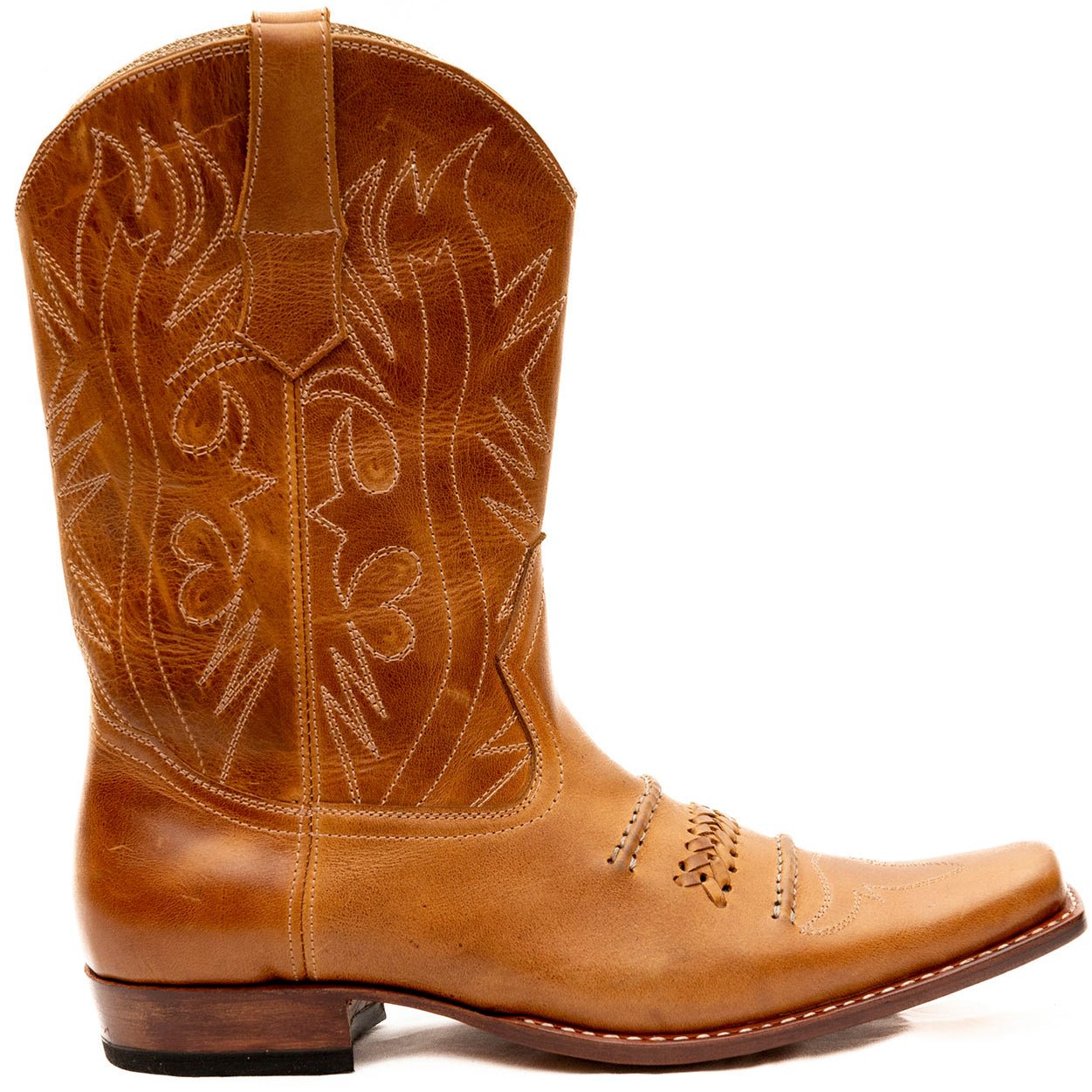 Braid Cowboy Boots | Western Braided Leather Boots