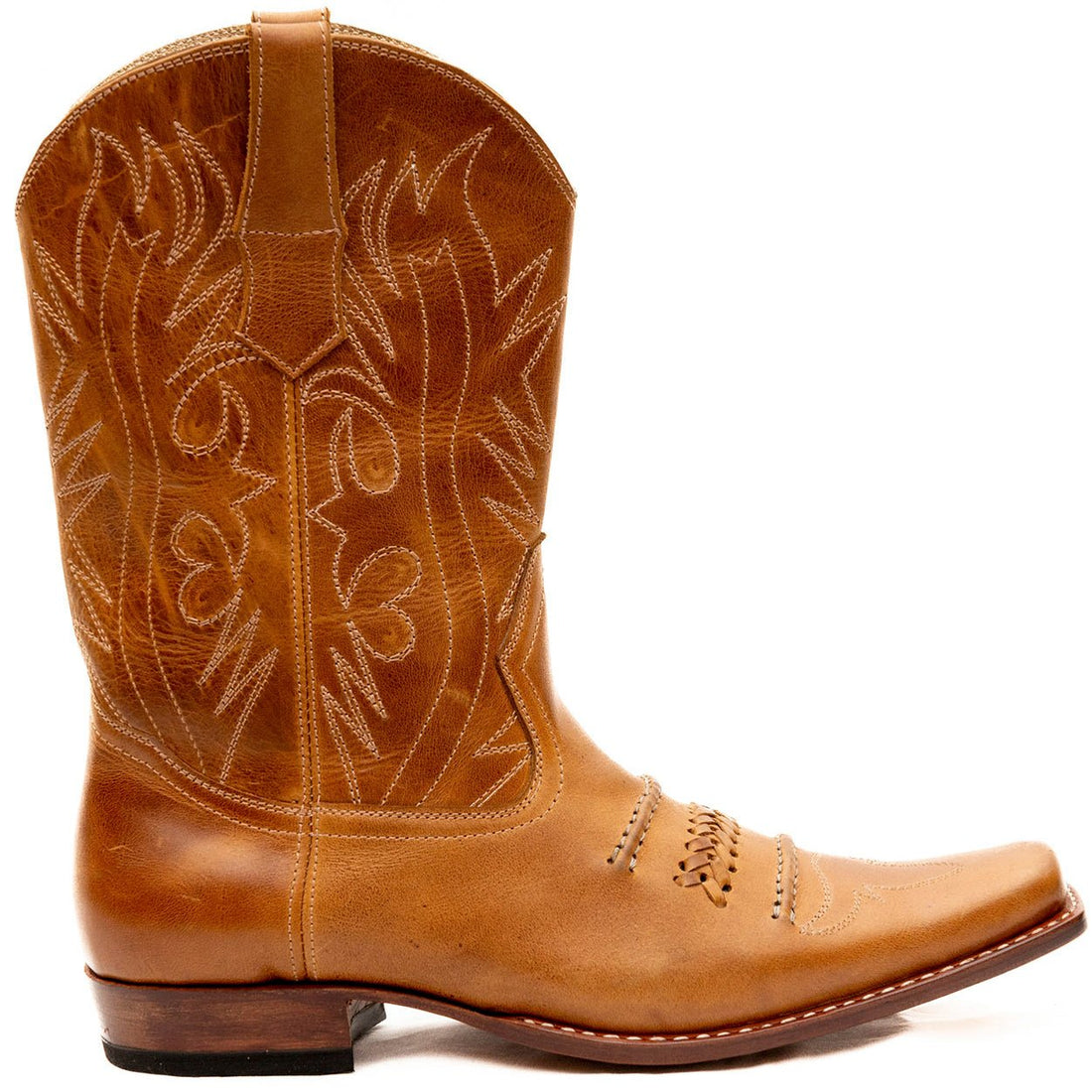 Braid Cowboy Boots | Western Braided Leather Boots