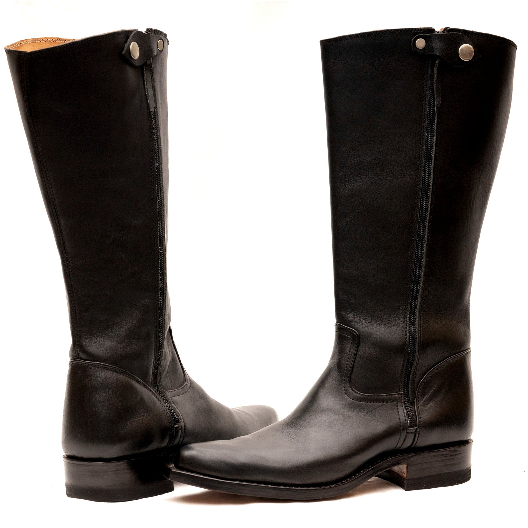 Cowgirl Boots Zipper Brooch | Women's Western Leather Boots
