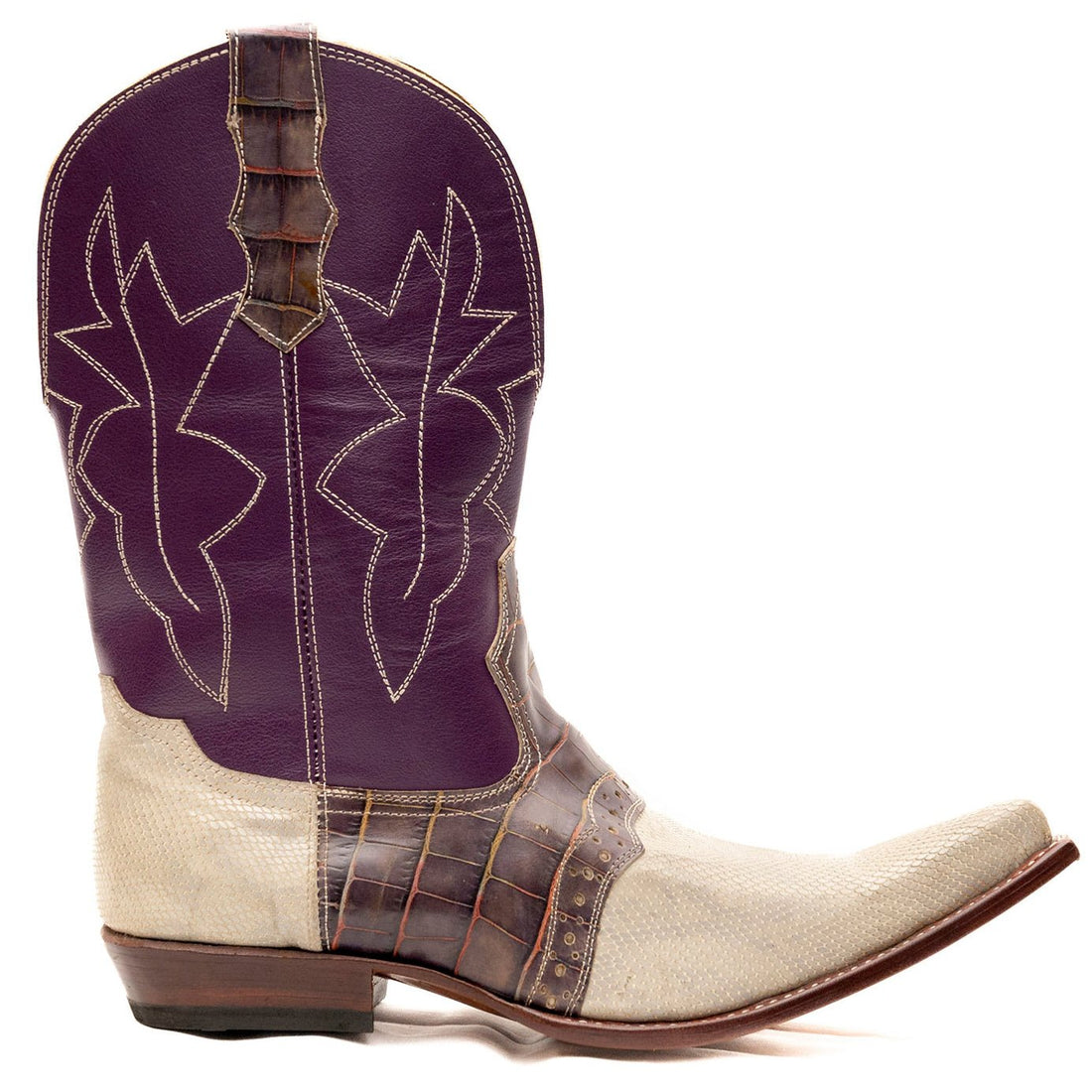 Double Stitched Cowboy Boots | Reinforced Western Leather Boots