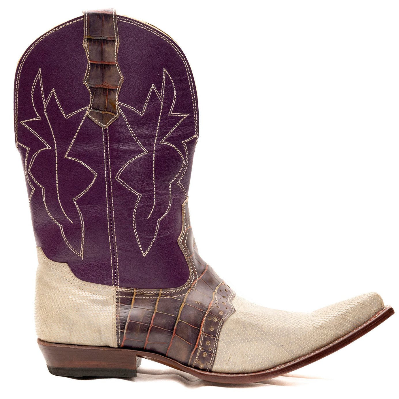 Double Stitched Cowboy Boots | Reinforced Western Leather Boots