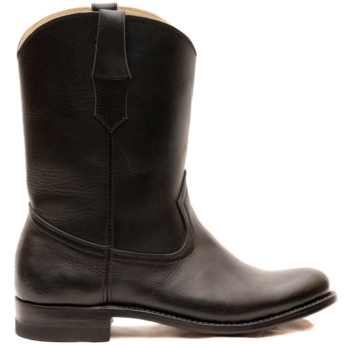 Round Toe Cowboy Boots | Classic Western Leather Boots