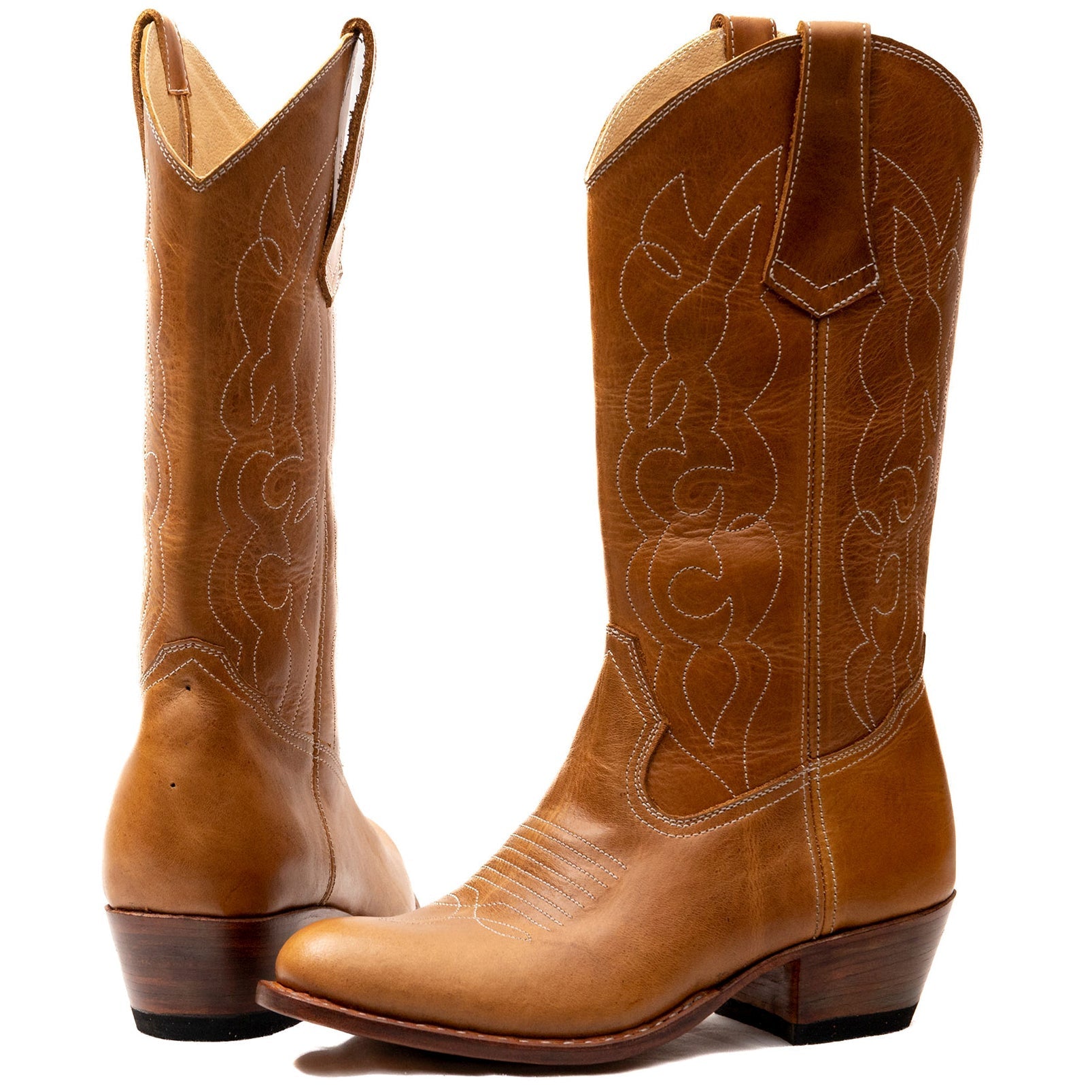 Custom Round Toe Cowgirl Boots | Personalized Women's Western Boots