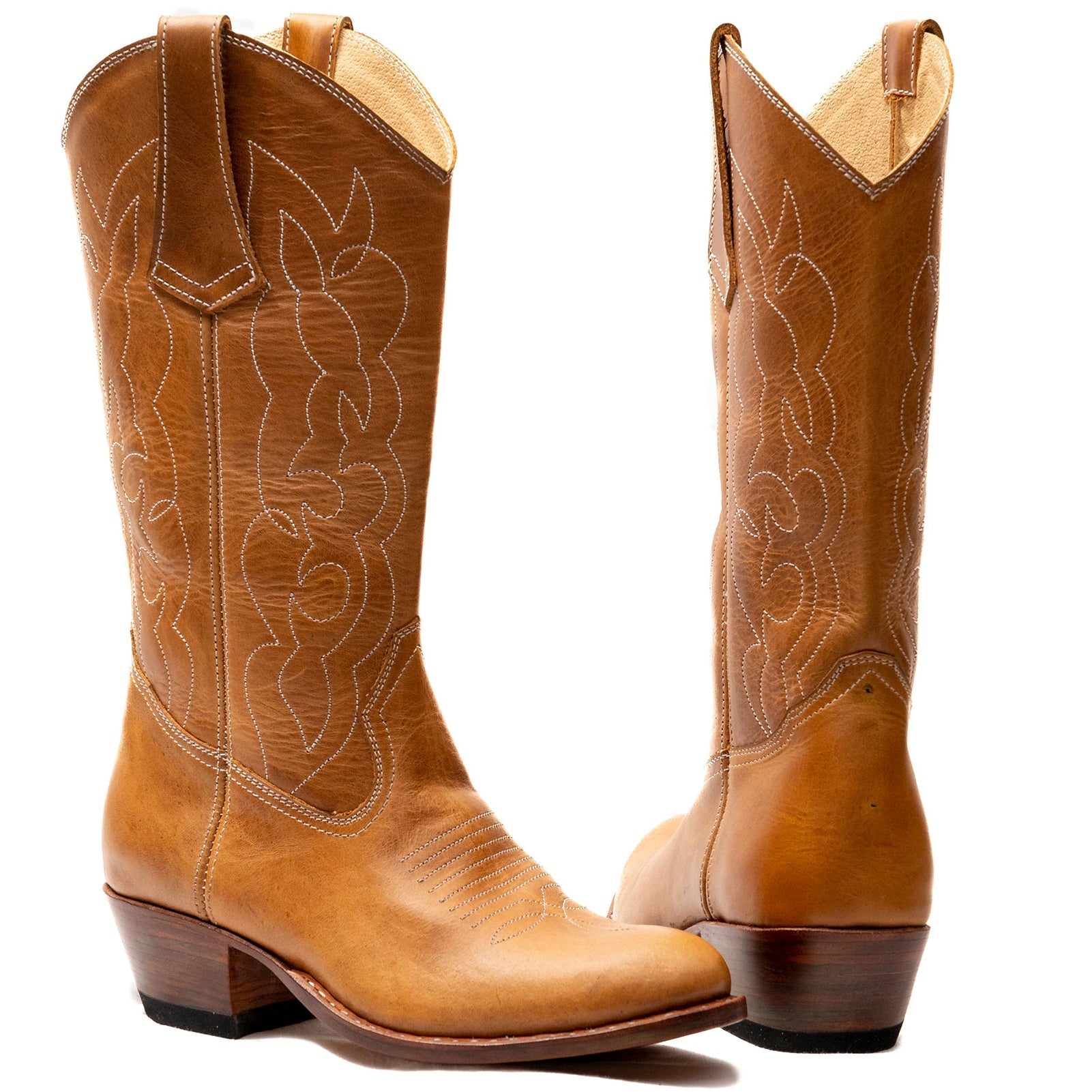 Custom Round Toe Cowgirl Boots | Personalized Women's Western Boots