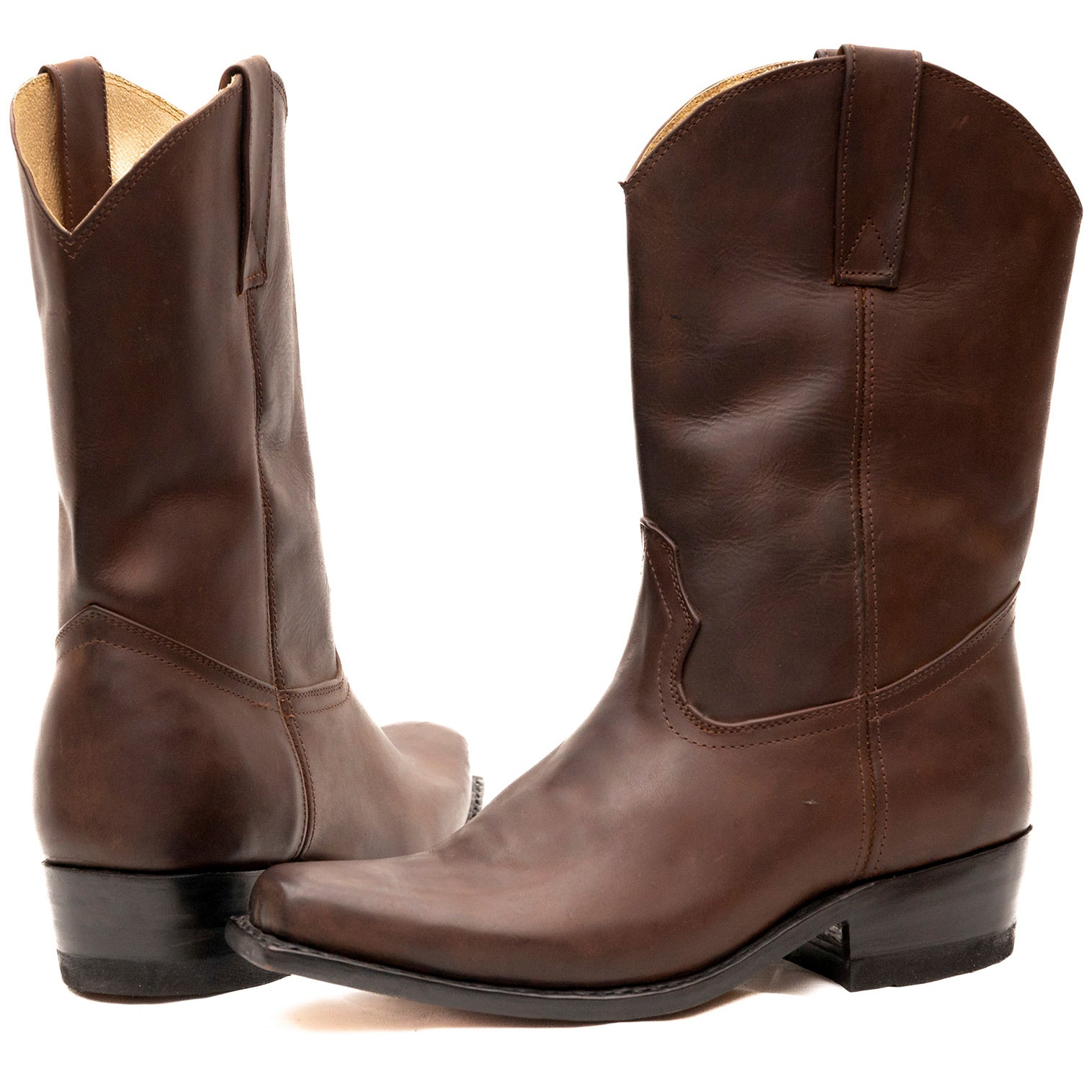 Simple Cowboy Boots | Classic Western Leather Boots