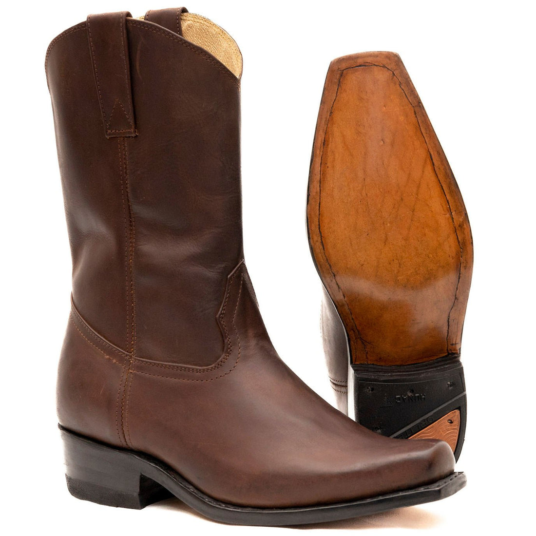 Simple Cowboy Boots | Classic Western Leather Boots