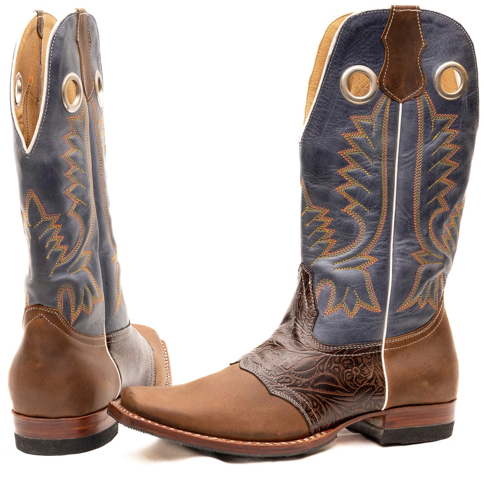 Square Rodeo Cowboy Boots | Professional Western Competition Boots