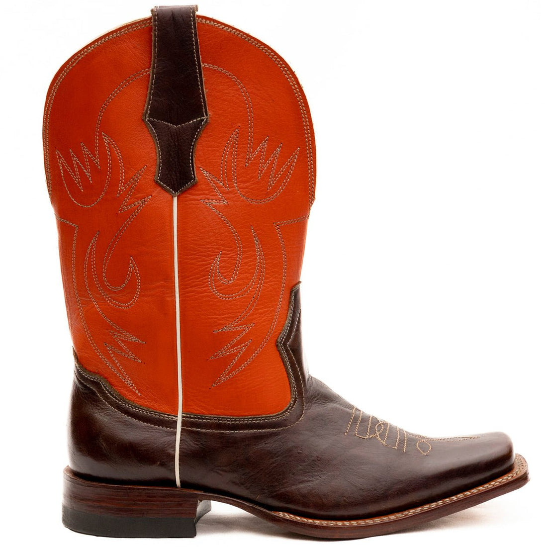 Square Toe Double Stitched Cowboy | Reinforced Western Boots