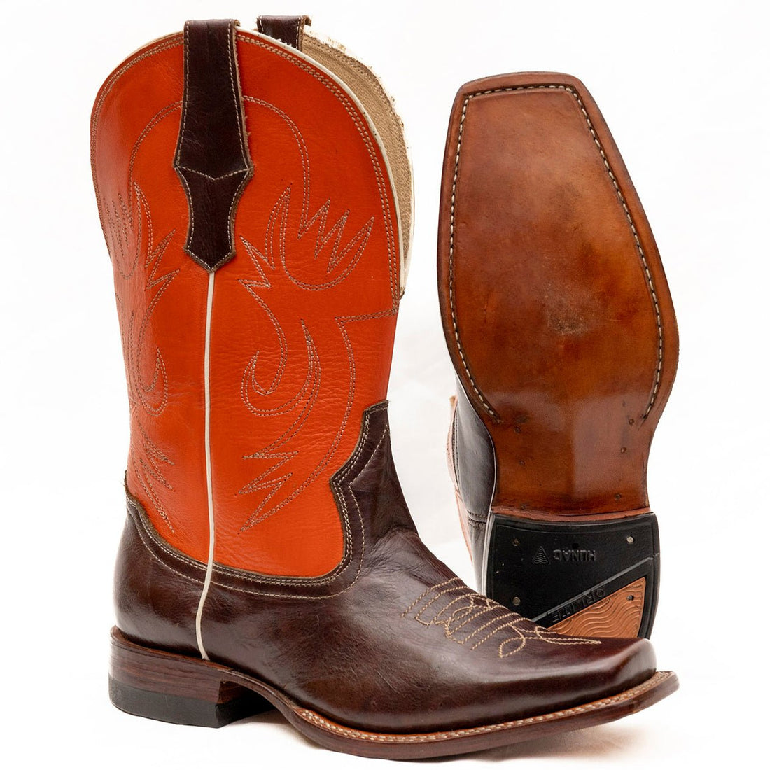 Square Toe Double Stitched Cowboy | Reinforced Western Boots