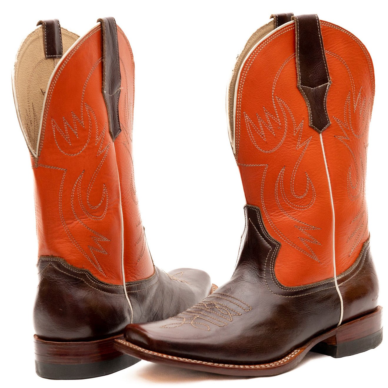Square Toe Double Stitched Cowboy | Reinforced Western Boots