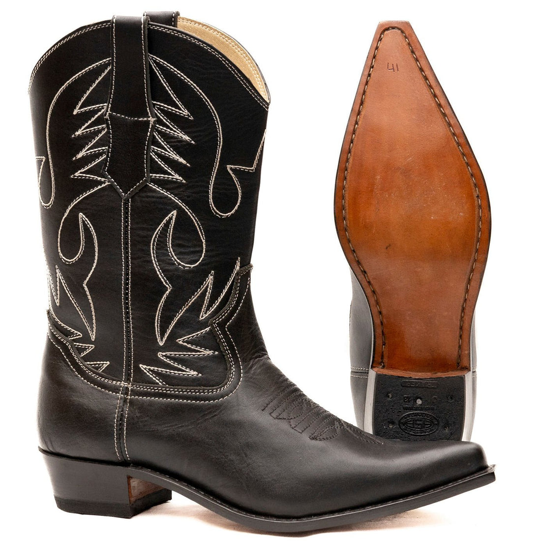 Tejana Cowboy Boots | Texas Style Western Leather Boots
